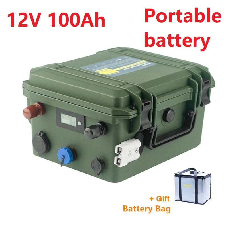 Lithiumbatterie SK 100  Batterie Lithium LiFePO4 12V pour camping